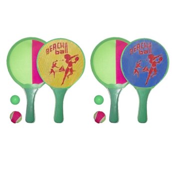 42-235 Ρακέτες 2 Όψεων σετ-2 ΚΑΙ 2μπαλακια 33x19x0.9cm