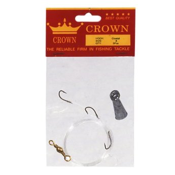 42-734 Αρματωσιά Κάθετης με 3 Άγκιστρα Αρματωσιά-1m