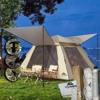 42-3362 Σκηνή Αυτόματη 3-4 Ατόμων 2.1x2.1x1.4m