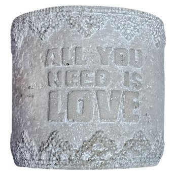 81-1121 Κασπώ Κυλινδρικό Love o11x10cm