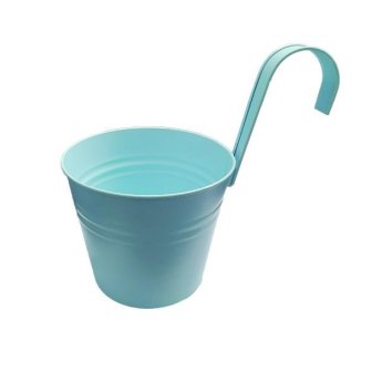 10701323 Γλαστράκι μεταλλικό κρεμαστό 16 x 13cm