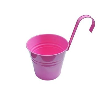 10701324 Γλαστράκι μεταλλικό κρεμαστό 14 x 12cm