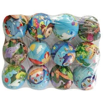 71-3354 Μπαλάκι Καουτσούκ Ζωάκια o6.5cm