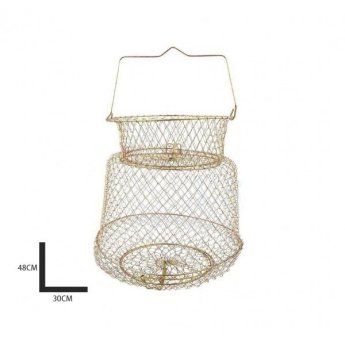 20000-19 ΚΑΛΑΘΙ ΨΑΡΙΩΝ ΜΕΤΑΛΛΙΚΟ 48Χ30CM