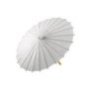 1326-09 ΔΙΑΚΟΣΜΗΤΙΚΗ ΚΙΝΕΖΙΚΗ ΥΦΑΣΜΑΤΙΝΗ ΟΜΠΡΕΛΑ ΛΕΥΚΗ 55CM
