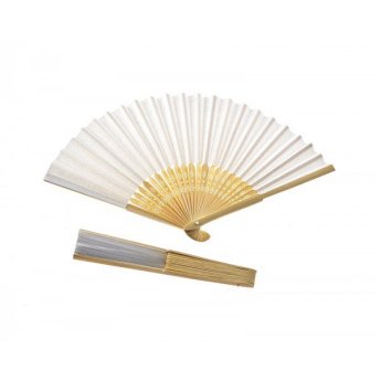 1326-01 ΒΕΝΤΑΛΙΑ ΧΑΡΤΙΝΗ ΜΕ ΞΥΛΙΝΟ ΧΕΡΟΥΛΙ ΣΕΤ 12ΤΜΧ 21CM