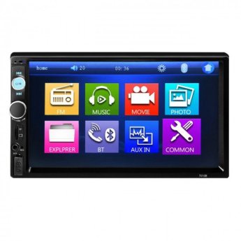 ΗΧΟΣΥΣΤΗΜΑ ΜΕ ΟΘΟΝΗ ΑΦΗΣ 7010B ANDROID  7INCH -BT-USB-SD-FM STEREO- 1108-15