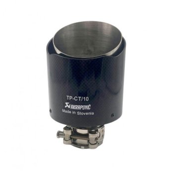 20552-1 ΜΠΟΥΚΑ ΕΞΑΤΜΙΣΗΣ ΑΥΤΟΚΙΝΗΤΟΥ ΤΥΠΟΥ AKRAPOVIC UNIVERSAL TP-TC-10 160X100MM