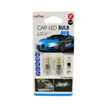 20564-13 ΛΑΜΠΑ ΑΥΤΟΚΙΝΗΤΟΥ LED 2ΤΜΧ C1513 T10-2835 65MD 12V ΛΕΥΚΟ