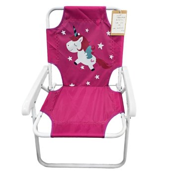 42-3207 Καρεκλάκι Μεταλλικό Αναδιπλούμενο Μονόκερος 51x38x28cm