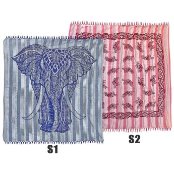 42-2702 Μαντάλα Πανί Τοίχου-Παραλίας  210x230cm -930gr