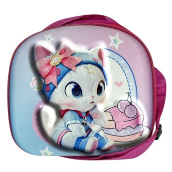 50-3403 Ισοθερμικό Τσαντάκι Φαγητού 3D Γατάκι 24x22x9cm