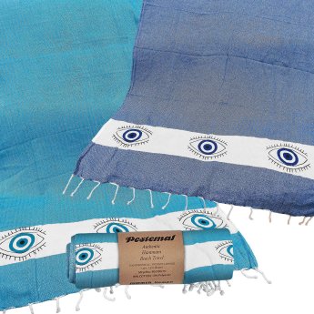 42-2253 Πετσέτα Θαλάσσης Pestemal Ματάκια -280g 90x180cm