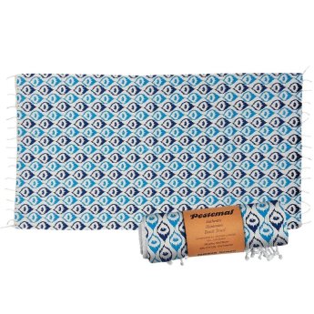 42-3174 Πετσέτα Θαλάσσης Pestemal Full Ματάκια -280g 90x180cm