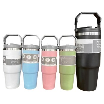 80-2168 Ποτήρι Θερμός με Ανοιγόμενο Καλαμάκι 900ml