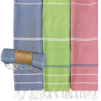 42-3369 Πετσέτα Θαλάσσης Pestemal Λεπτές Ρίγες -280g 90x180cm