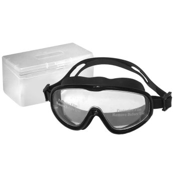 42-3222 Γυαλάκια Σιλικόνης Ενιαία Μαύρα Ενηλίκων