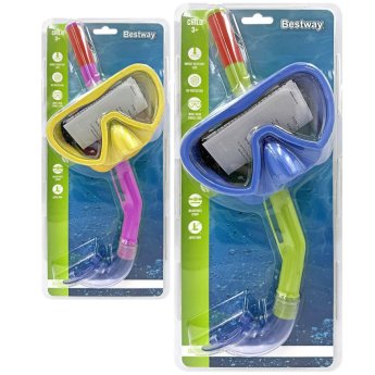42-2173 Σετ Μάσκα Αναπνευστήρας Παιδική Bestway
