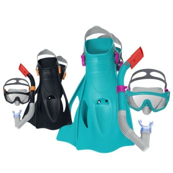 42-2850 Σετ Μάσκα Αναπνευστήρας KAI Βατραχοπέδιλα Ενηλίκων Bestway