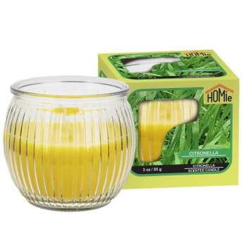 37-445 Κερί Σιτρονέλα σε Βάζο 21h 85gr net 7x6.5cm