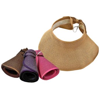 42-3285 Καπέλο Visor Γυναικείο Ανοίκτο με Γείσο