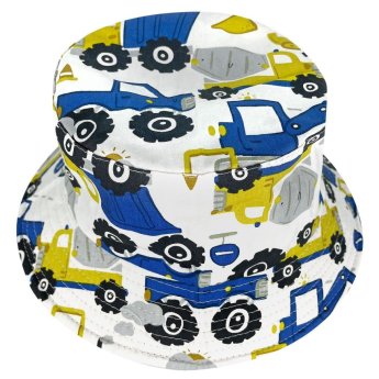 42-2901 Καπέλο Κώνος Παιδικό Οχήματα με Σκοινί o32cm