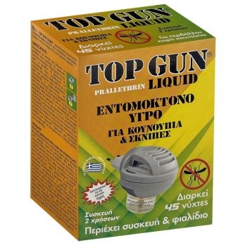 42-2967 Σετ Εντομοκτόνο με Συσκευή και Υγρό Ανταλλακτικό top gun