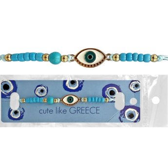 20-1403 Βραχιόλι με Ματάκι Οβάλ