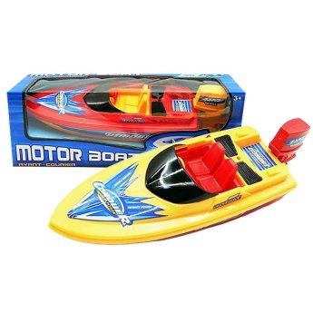 42-3381 Βάρκα Μπαταρίας Motor Boat 32x11x10cm