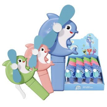 42-3387 Ανεμιστηράκι Δελφίνι 13.5x7cm