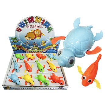 42-704 Κουρδιστό Ψάρι. Χελωνάκι. Καβούρι 10cm