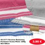 42-3171 Πετσέτα Θαλάσσης Pestemal Λευκή Φάσα -280g 90x180cm