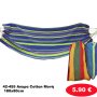 42-455 Αιώρα Cotton Μονή 180x80cm