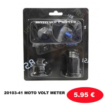 20103-41 MOTO VOLT METER
