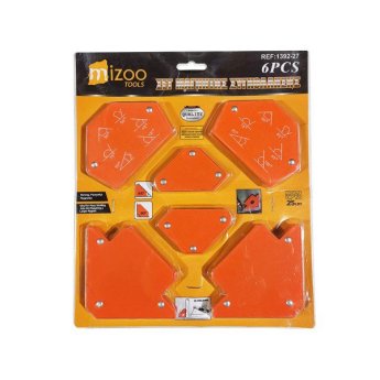 1392-27 MIZOO ΣΕΤ ΜΑΓΝΗΤΗΣ ΣΥΓΚΟΛΛΗΣΗΣ 6ΤΜΧ 25 LBS