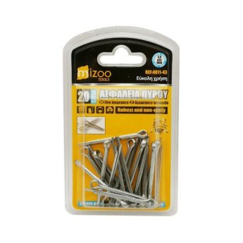 4011-43 MIZOO ΠΕΡΟΝΗ ΑΣΦΑΛΕΙΑΣ 20ΤΜΧ 3.0X35MM