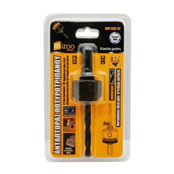 1132-37 MIZOO TOOLS ΑΝΤΑΠΤΟΡΑΣ ΠΟΤΗΡΟΤΡΥΠΑΝΟΥ 32X127MM