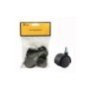 1199-44 MIZOO TOOLS ΔΙΠΛΟΣ ΤΡΟΧΟΣ ΠΕΡΙΣΤΡΕΦΟΜΕΝΟΣ ΜΕ ΒΙΔΑ ΑΠΟ ΠΟΛΥΠΡΟΠΥΛΕΝΙΟ 4ΤΜΧ O40CM