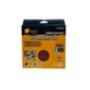1190-13 ΓΥΑΛΟΧΑΡΤΟ ΣΤΡΟΓΓΥΛΟ 5ΤΕΜΑΧΙΑ 120GRANO 180MM