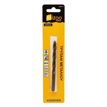 1392-13 MIZOO ΤΡΥΠΑΝΙ ΜΕΤΑΛΛΟΥ O8MM