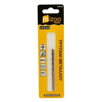 1392-06 MIZOO ΤΡΥΠΑΝΙ ΜΕΤΑΛΛΟΥ O4.5MM