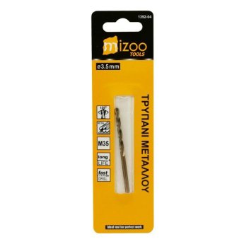 1392-04 MIZOO ΤΡΥΠΑΝΙ ΜΕΤΑΛΛΟΥ O3.5MM