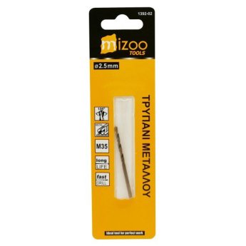 1392-02 MIZOO ΤΡΥΠΑΝΙ ΜΕΤΑΛΛΟΥ O2.5MM