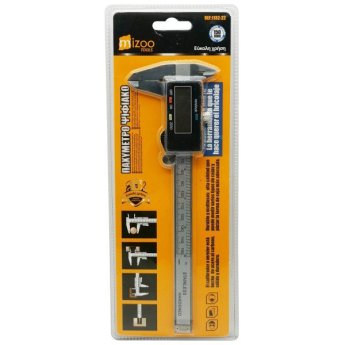 1132-22 MIZOO TOOLS ΠΑΧΥΜΕΤΡΟ ΨΗΦΙΑΚΟ ΜΕ ΟΘΟΝΗ LCD 150MM