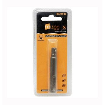 1100-90 MIZOO TOOLS ΑΝΤΑΠΤΟΡΑΣ SDS ΜΕ ΑΞΟΝΑΚΙ ΓΙΑ ΚΑΡΥΔΑΚΙΑ 6.3CM