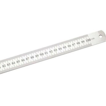 1223-36 ΧΑΡΑΚΑΣ ΜΕΤΑΛΛΙΚΟΣ ΔΙΠΛΗΣ ΟΨΗΣ CM και INCH -100CM - 40-