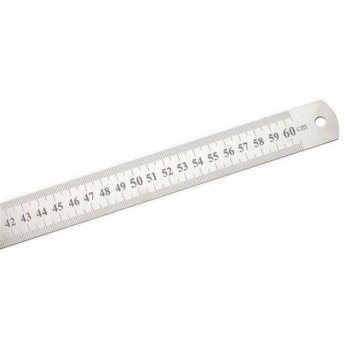 1223-35 ΧΑΡΑΚΑΣ ΜΕΤΑΛΛΙΚΟΣ ΔΙΠΛΗΣ ΟΨΗΣ CM και INCH -60CM - 24-
