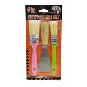 20554-8 ΠΙΝΕΛΑ 2ΤΜΧ 1 1-2 38.1ΜΜ-25.4ΜΜ και  1 ΣΠΑΤΟΥΛΑ 17Χ4.5CM