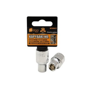 4010-27 MIZOO ΚΑΡΥΔΑΚΙ ΕΞΑΓΩΝΟ 9MM