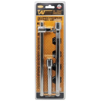 1158-07 ΣΕΤ ΜΑΝΕΛΑ ΤΑΦ 1-2 CHROME VACADIOUM και 2 ΠΡΟΕΚΤΑΣΕΙΣ 1-2